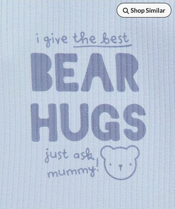 George "Bear hugs" Bodysuit, Trouser & Cap Set