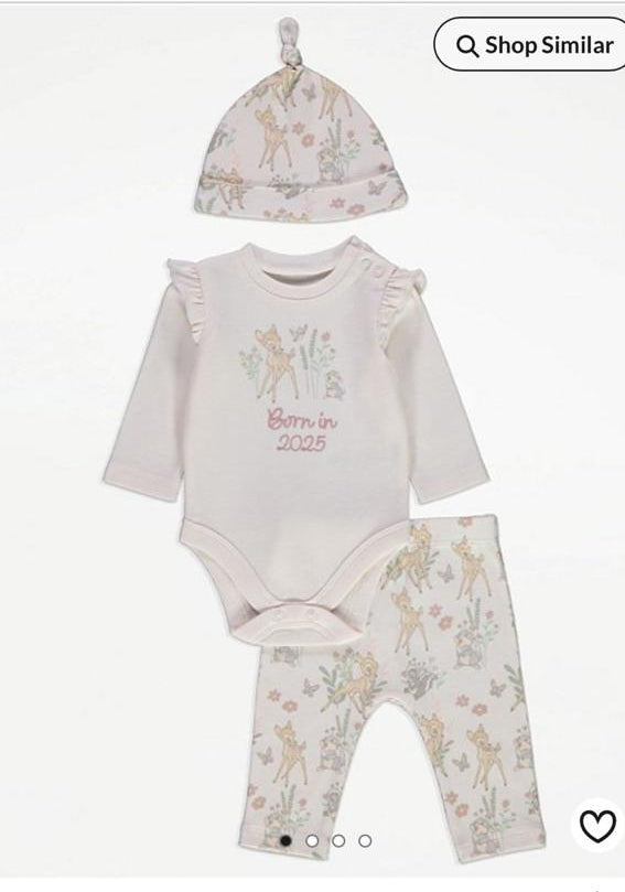 George Bambi Bodysuit & Trouser with Cap