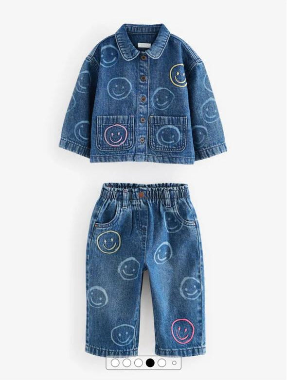 Next Denim Shirt & Trouser set