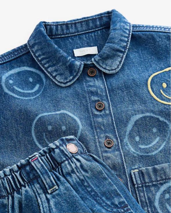 Next Denim Shirt & Trouser set