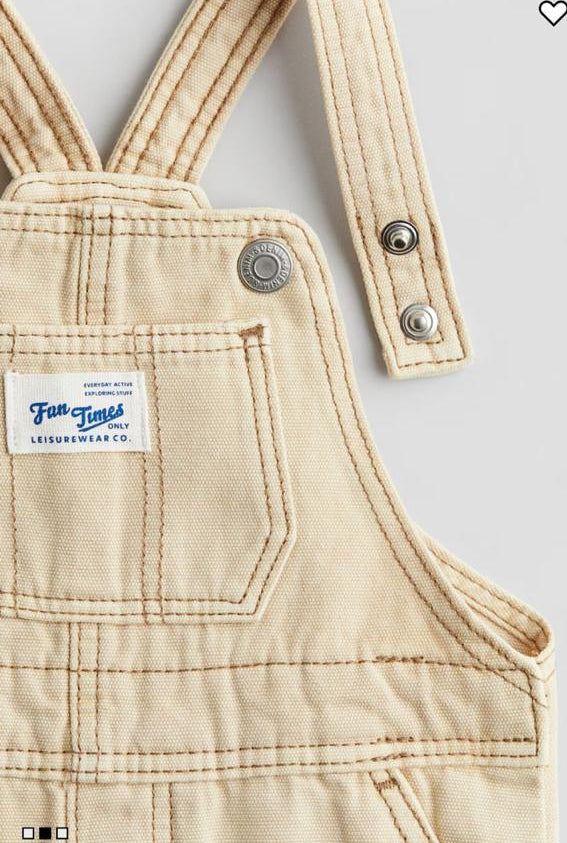 H&M Button Dungaree