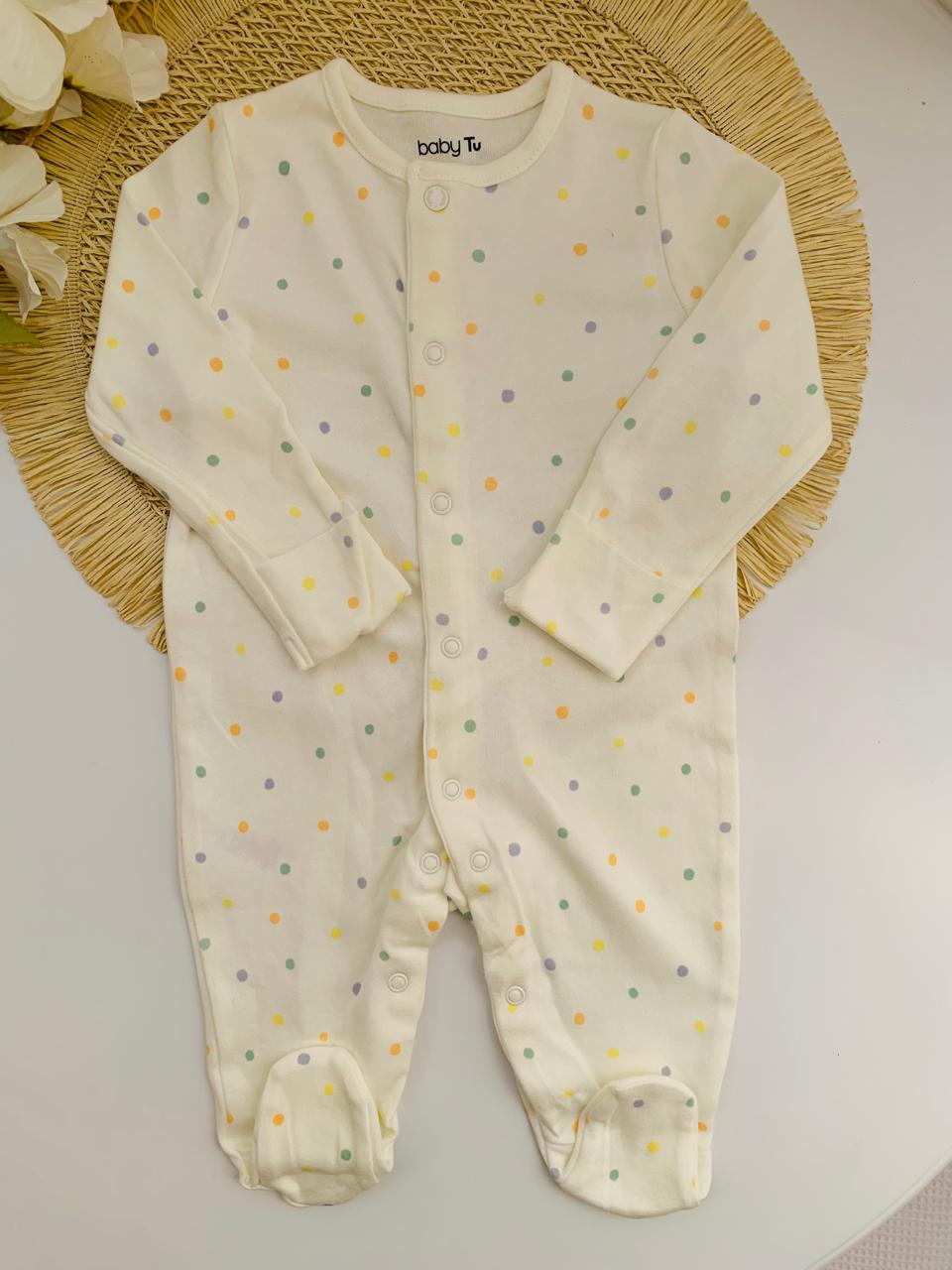 Tu Clothing Polka Dots Sleepsuit