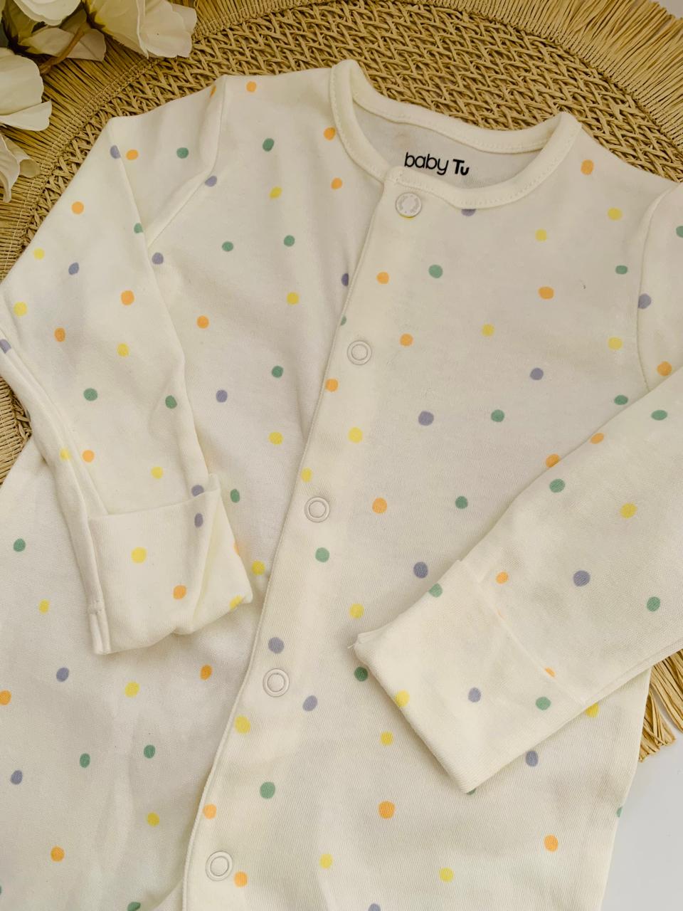 Tu Clothing Polka Dots Sleepsuit