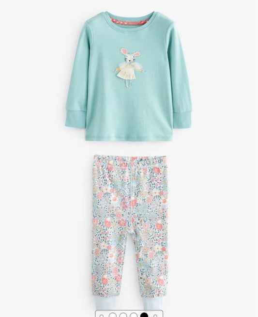 Next Embroidered Cute Mouse Shirt & Trouser Set