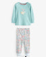 Next Embroidered Cute Mouse Shirt & Trouser Set