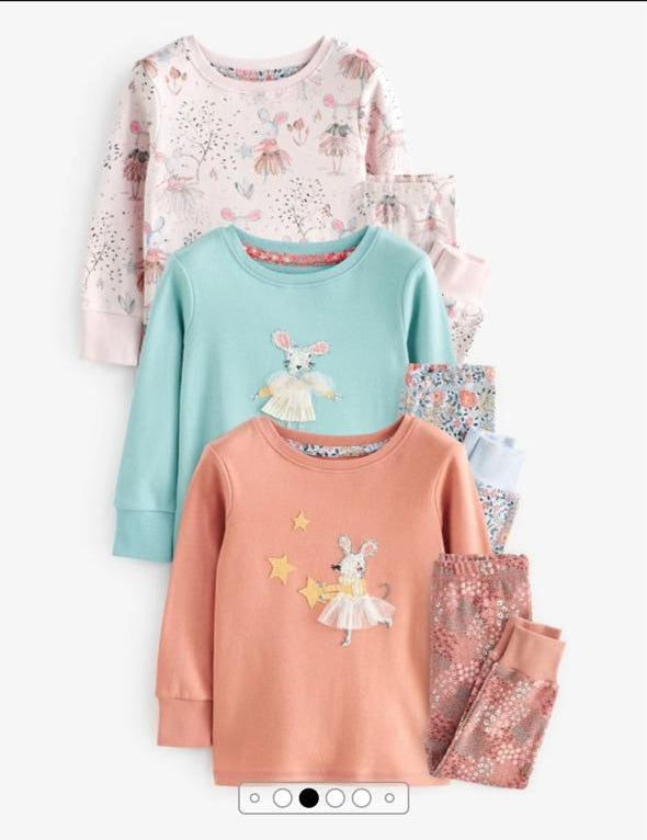 Next Embroidered Cute Mouse Shirt & Trouser Set