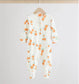 Next Oranges Print Sleepsuit