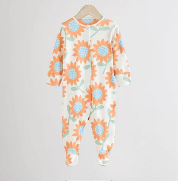 Next Sunflowers Sleepsuit