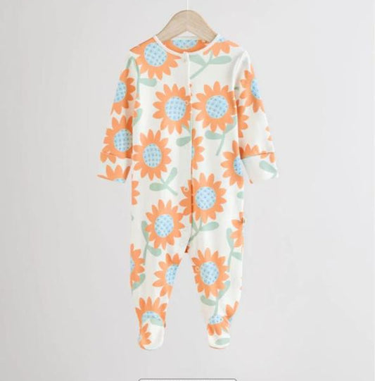 Next Sunflowers Sleepsuit