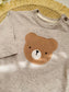 George Embroidered Bear Shirt & Trouser Set