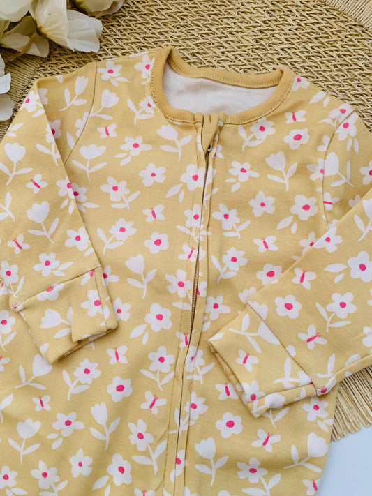 George Floral Sleepsuit