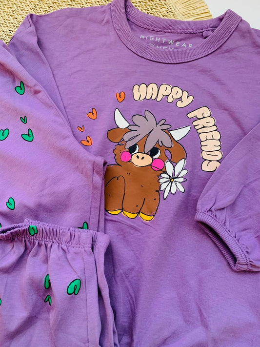 Next "Happy Friends” Shirt & Trouser Set