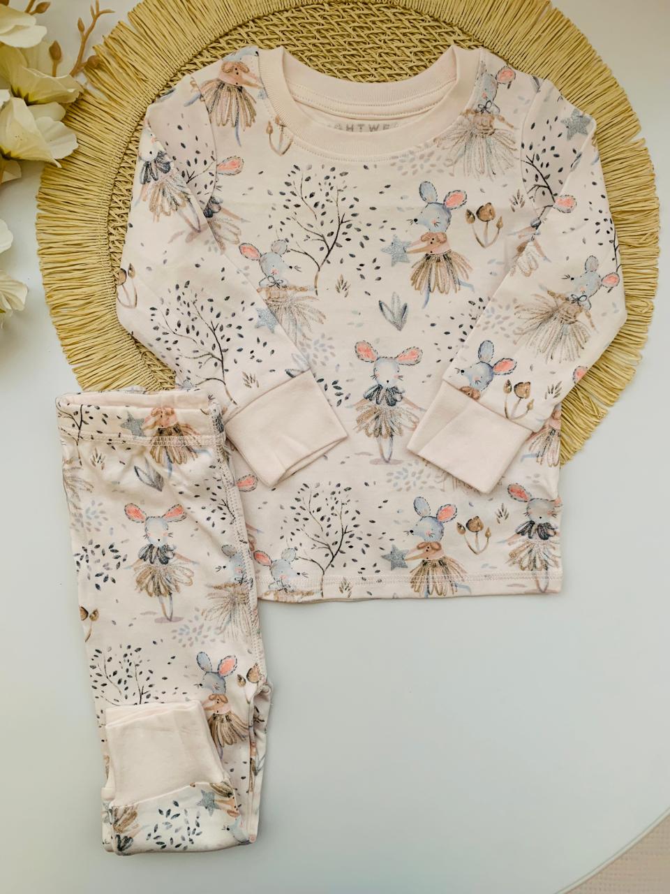 Next Cute Mouse Shirt & Trouser Set