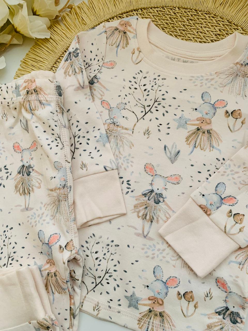 Next Cute Mouse Shirt & Trouser Set