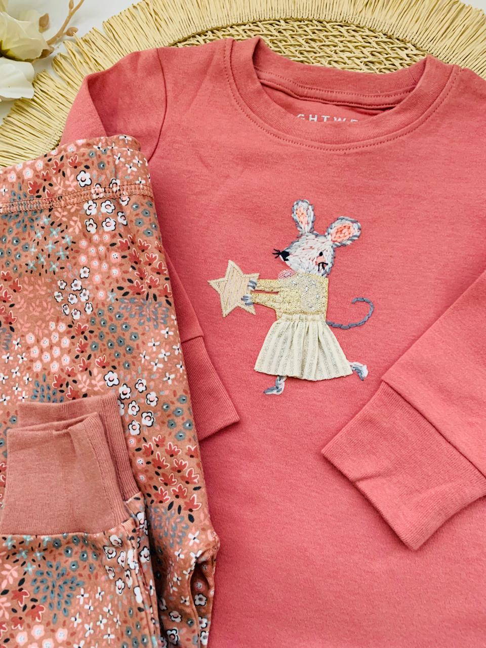 Next Embroidered  Shirt & Trouser Set