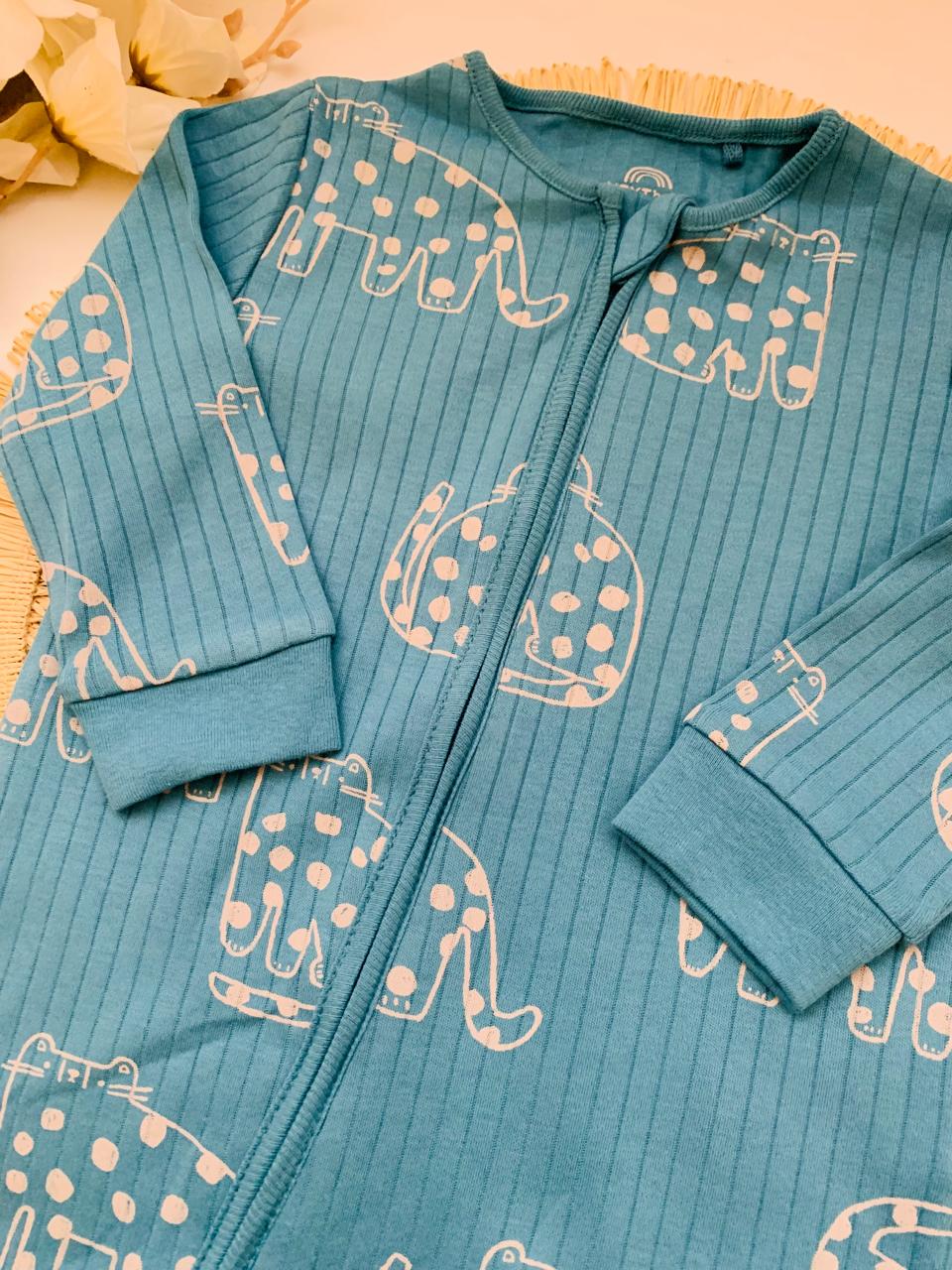 Next Ribbed Sleepsuit