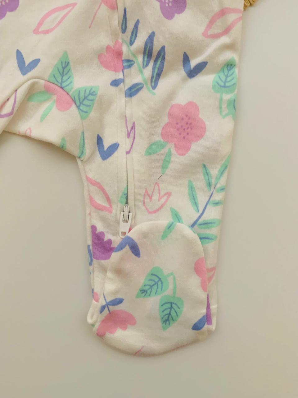 George Floral sleepsuit