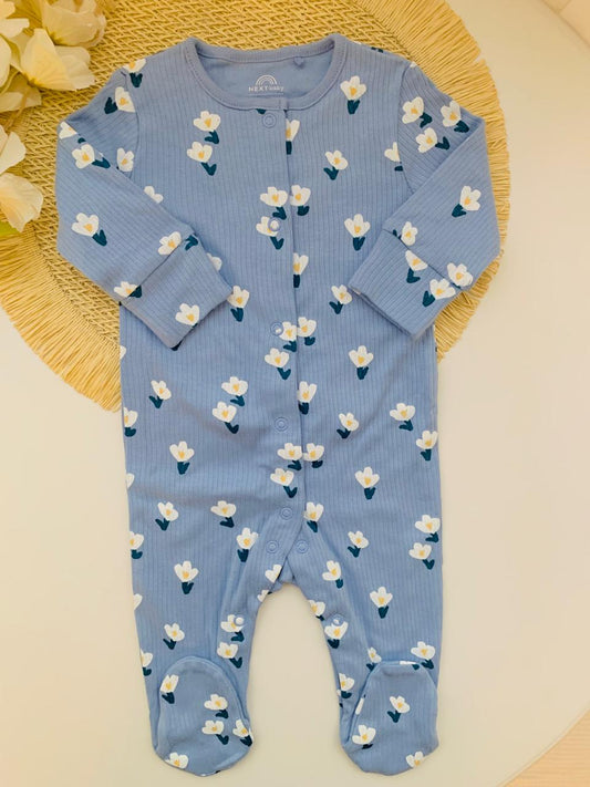 George Floral Sleepsuit