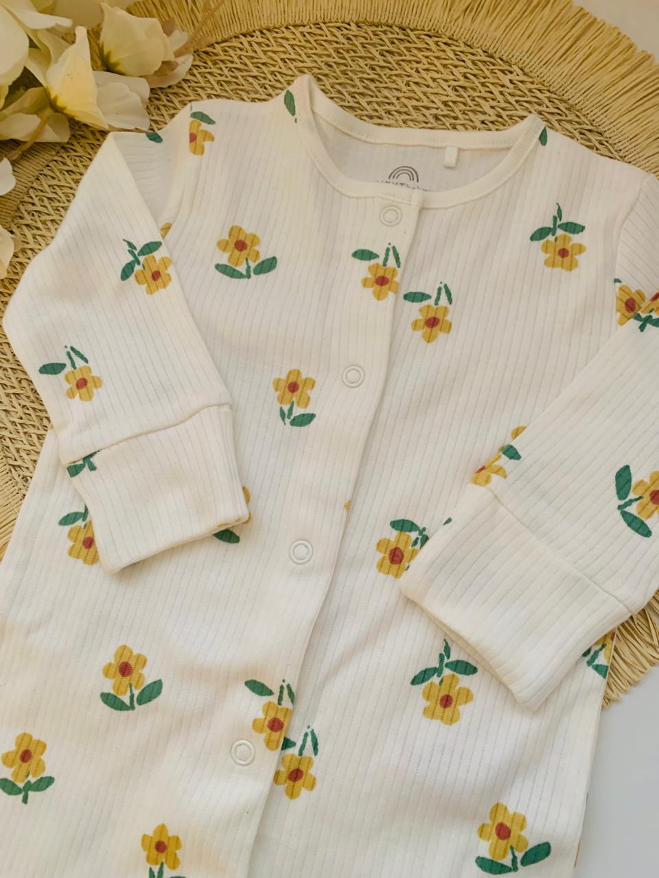 Next Floral Sleepsuit