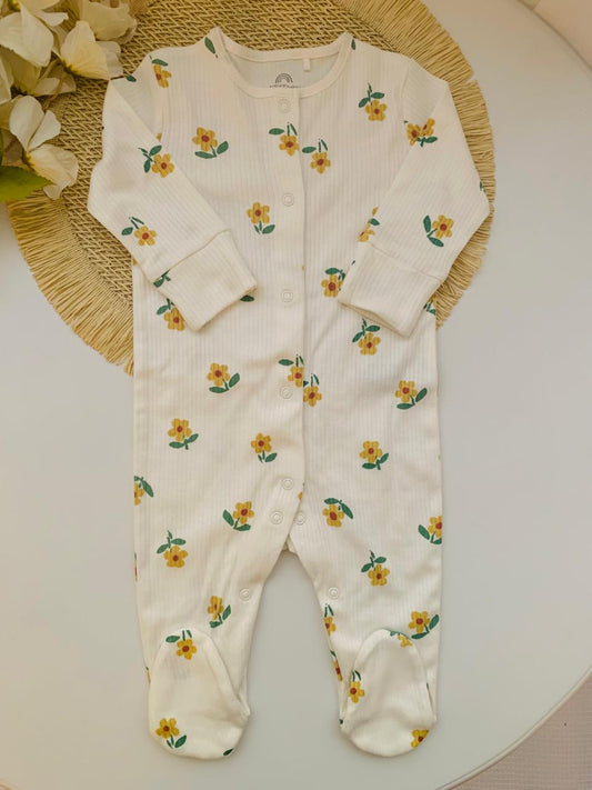Next Floral Sleepsuit