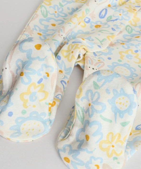Next Floral Sleepsuit