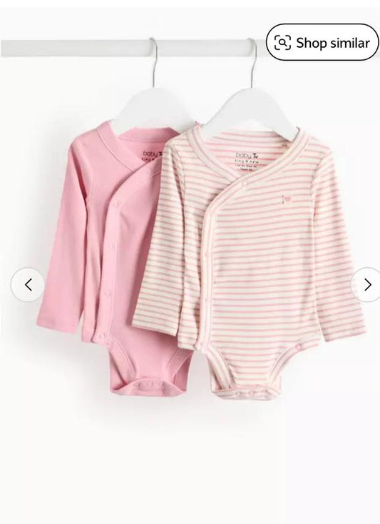 Tu Clothing Pack of 2 Bodysuits