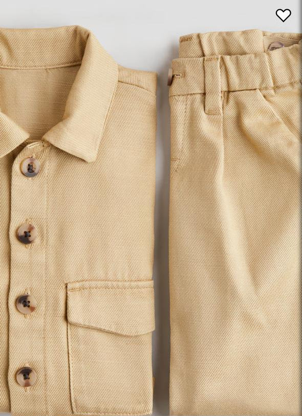 H&M Shirt & Trouser Set