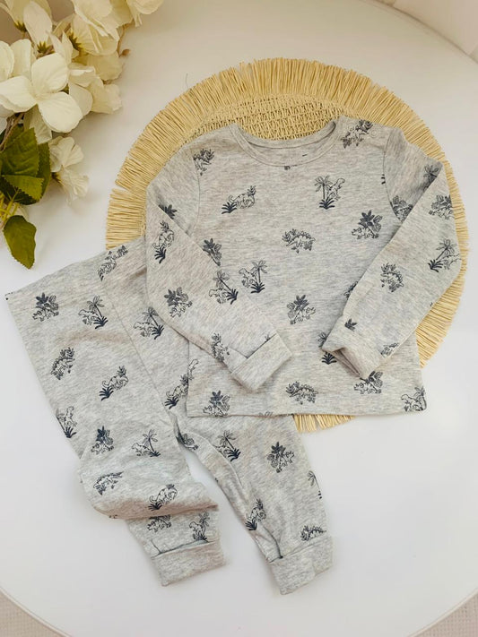 Tu Clothing printed Dino Shirt & Trouser Set