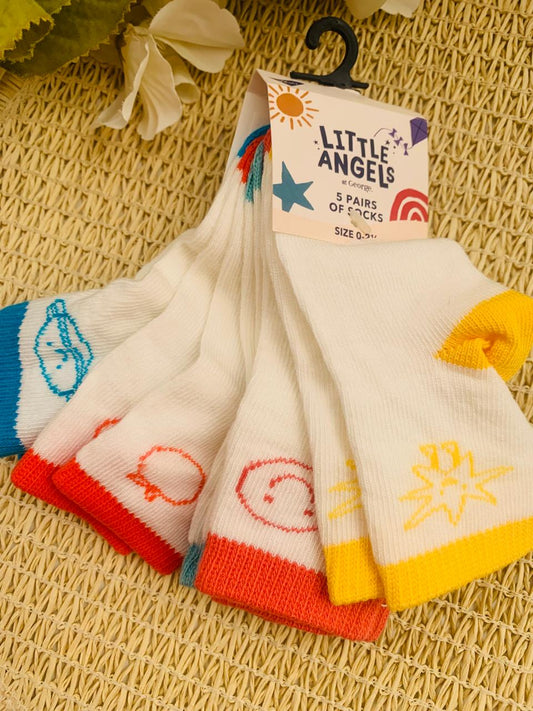 George Pack of 5 Socks