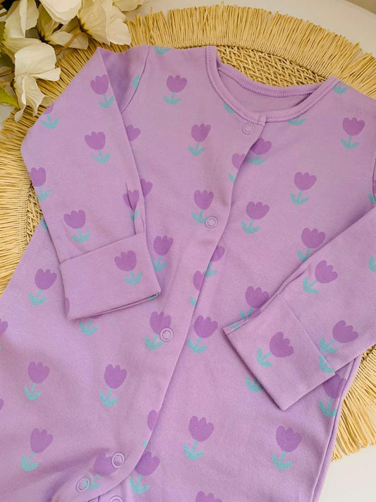 George Floral Sleepsuit