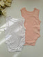 George Pack of 2 Sleeveless Bodysuits