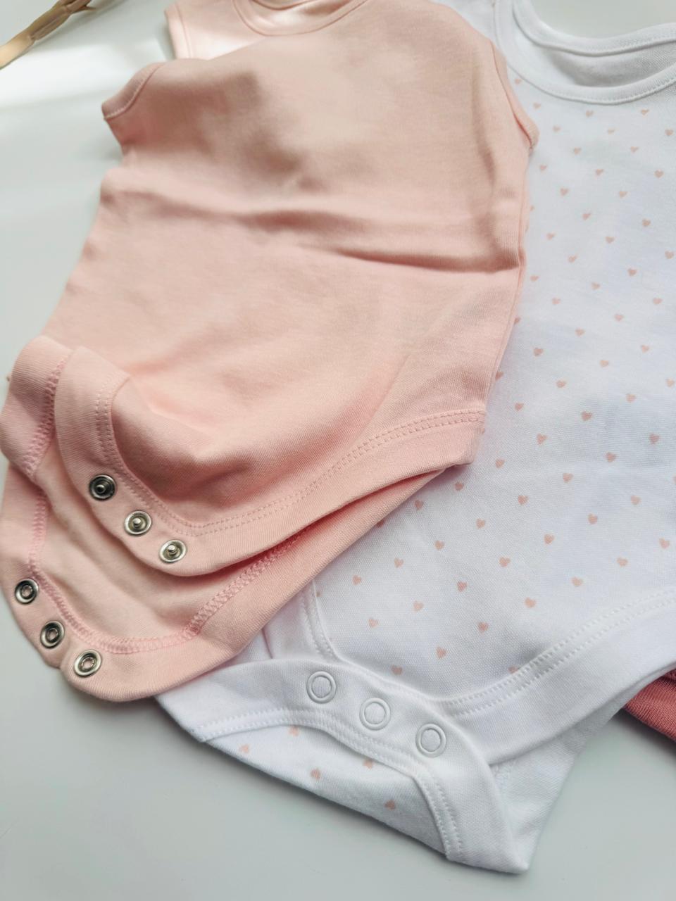 George Pack of 3 Sleeveless Bodysuits