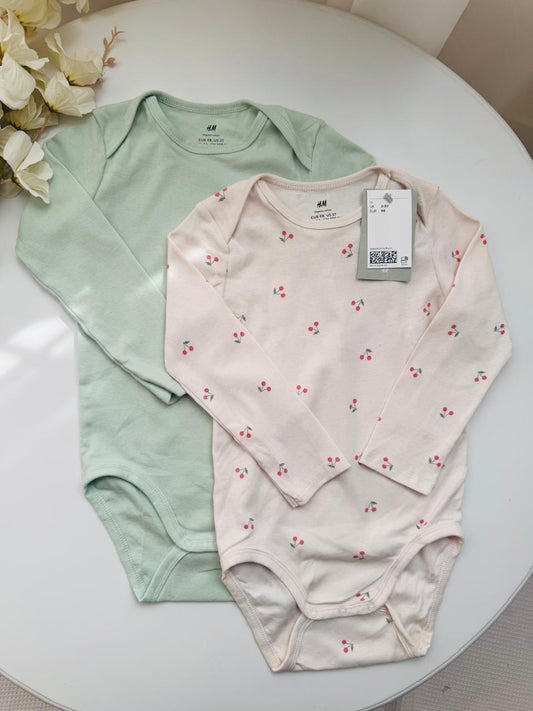 H&M Pack of 2 Bodysuits