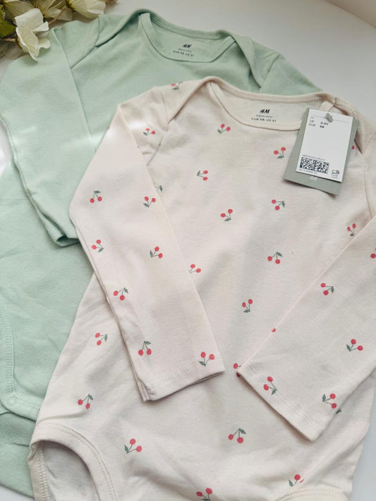 H&M Pack of 2 Bodysuits