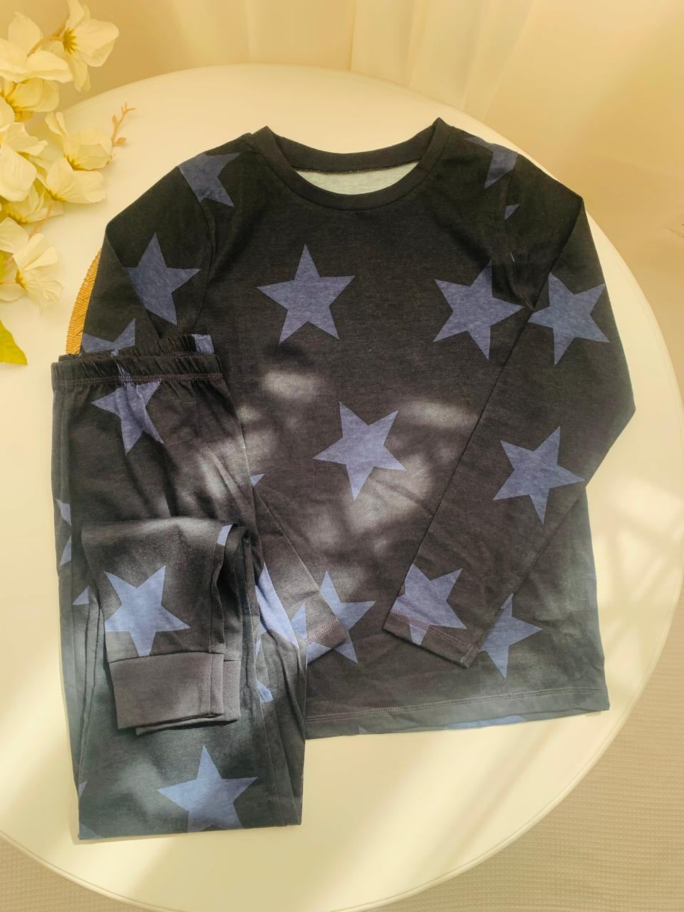 George Star Print Shirt & Trouser Set