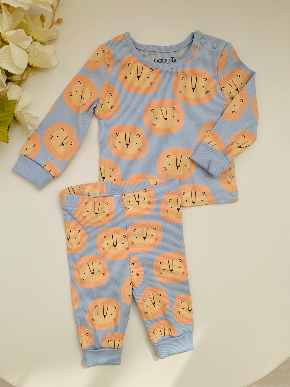 Tu Clothing Tiger faces Shirt & Trouser & Set