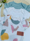 George Abstract Pack of 3 Bodysuits