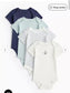 Tu Clothing Pack of 4 Nautical Print Bodysuits