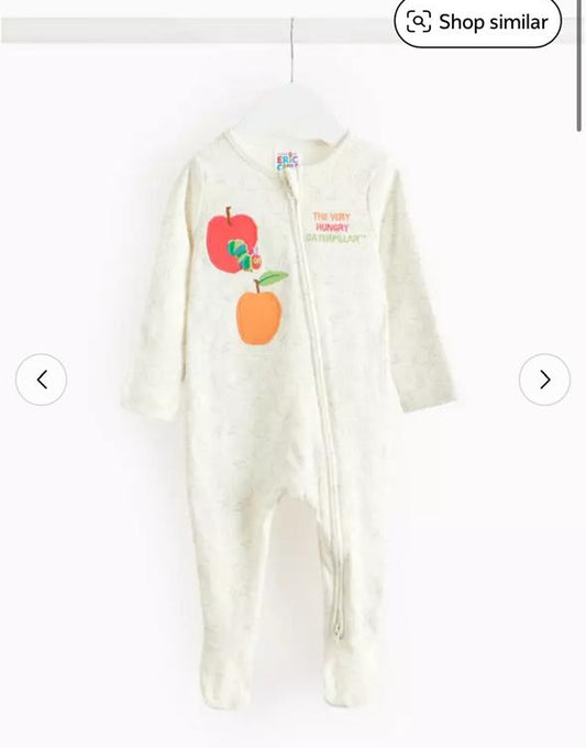 Tu Clothing "The Very Hungry Caterpillar" Sleepsuit