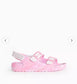 Tu Clothing Marble Print Strap Sandals