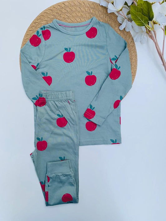 George Apple Print Shirt & Trouser Set
