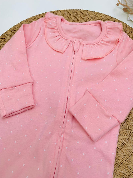 George Polka Dot Sleepsuit