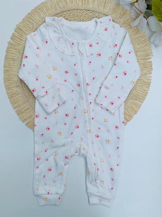 George Floral Sleepsuit
