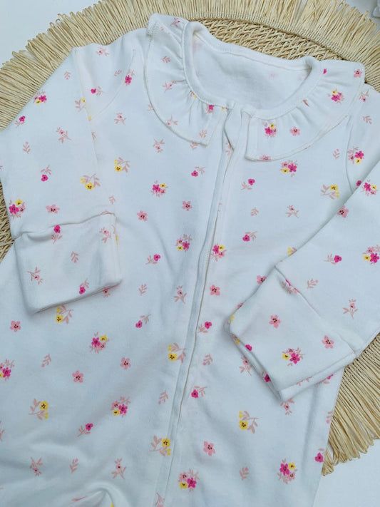 George Floral Sleepsuit