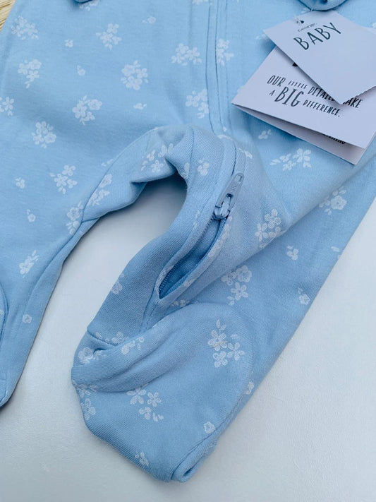 George All-Over Floral Sleepsuit