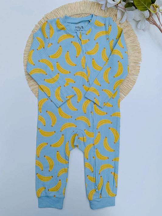 Tu Clothing Banana Print Sleepsuit