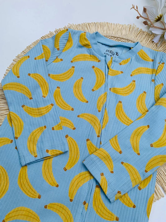 Tu Clothing Banana Print Sleepsuit