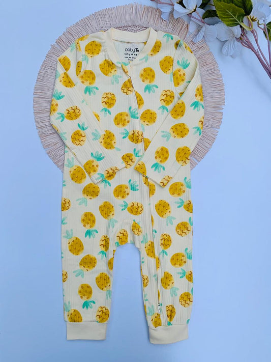 Tu Clothing Pineapple Print Sleepsuit