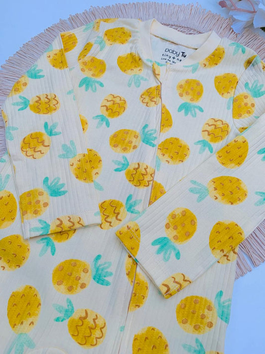 Tu Clothing Pineapple Print Sleepsuit