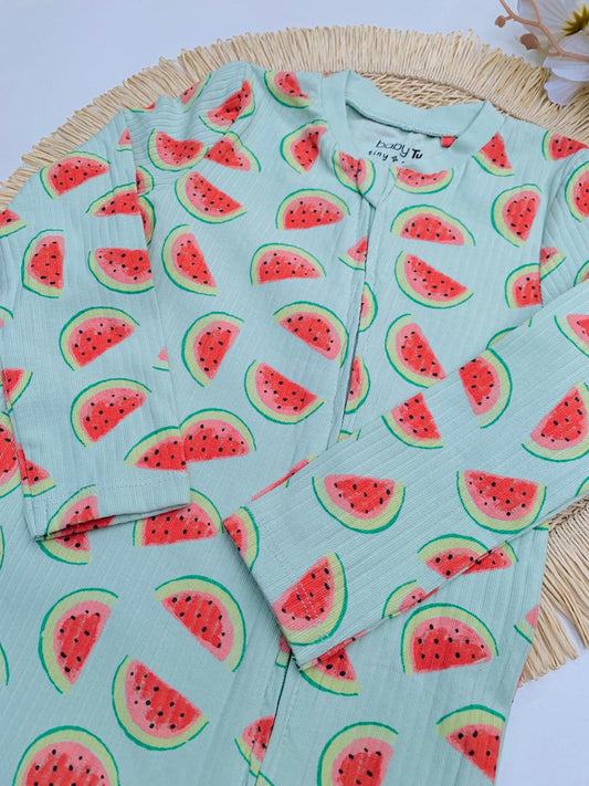 Tu Clothing Watermelon Print Sleepsuit